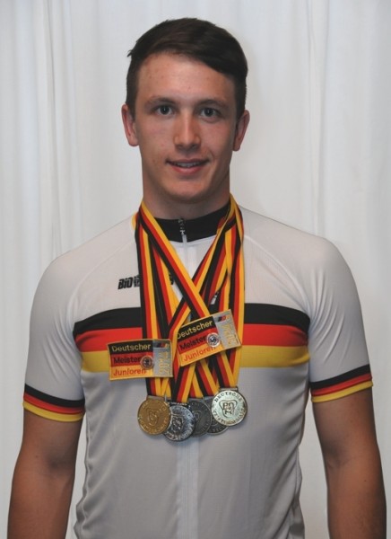Marc Jurczyk holt 5 Medaillen bei den Deutschen Meisterschaften U19 im Jahr 2014